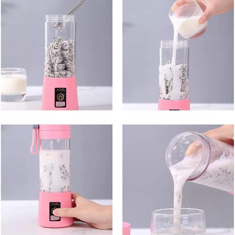 Portable & Rechargeable Electric Juicer Blender